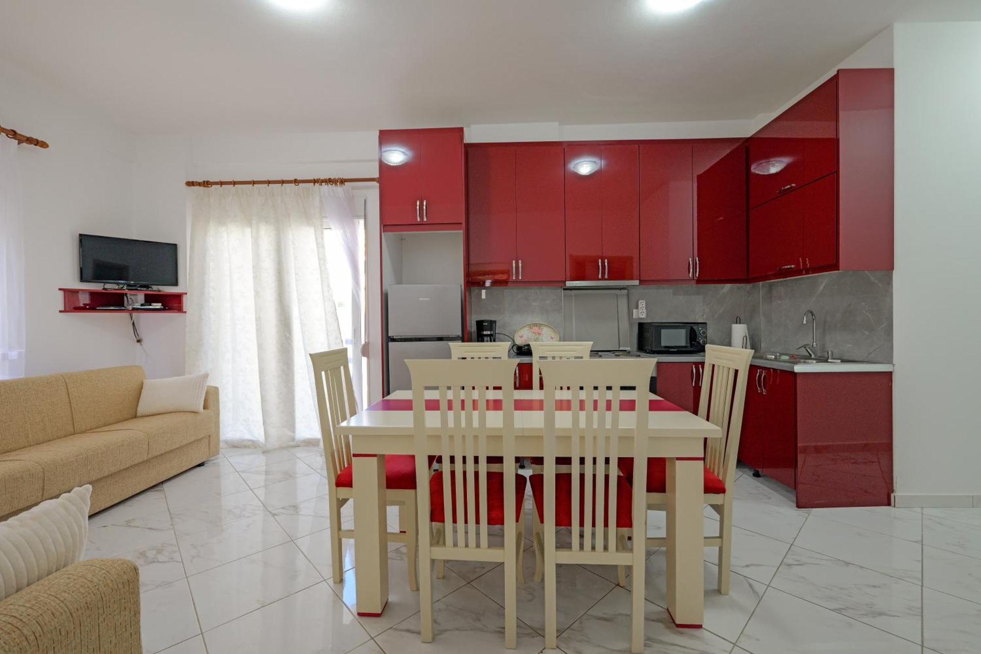 Valentina Apartment 1 Sarande Bagian luar foto