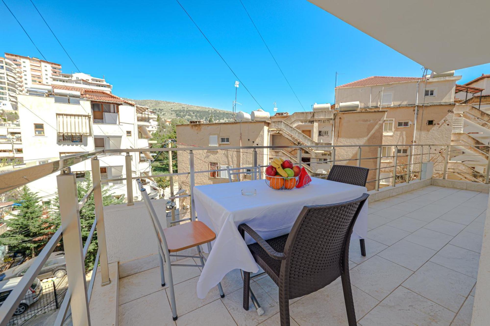Valentina Apartment 1 Sarande Bagian luar foto